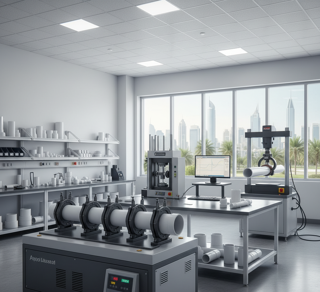 The Importance of PVC Pipes Testing in the UAE