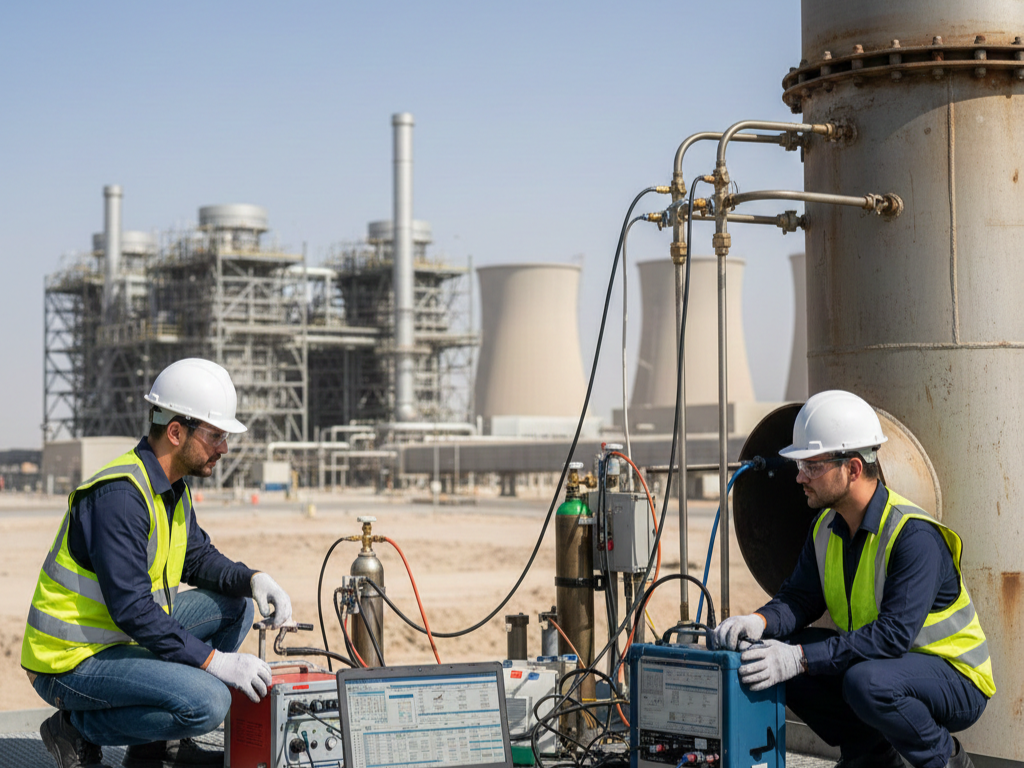 Stack Emissions Testing Laboratory in the UAE