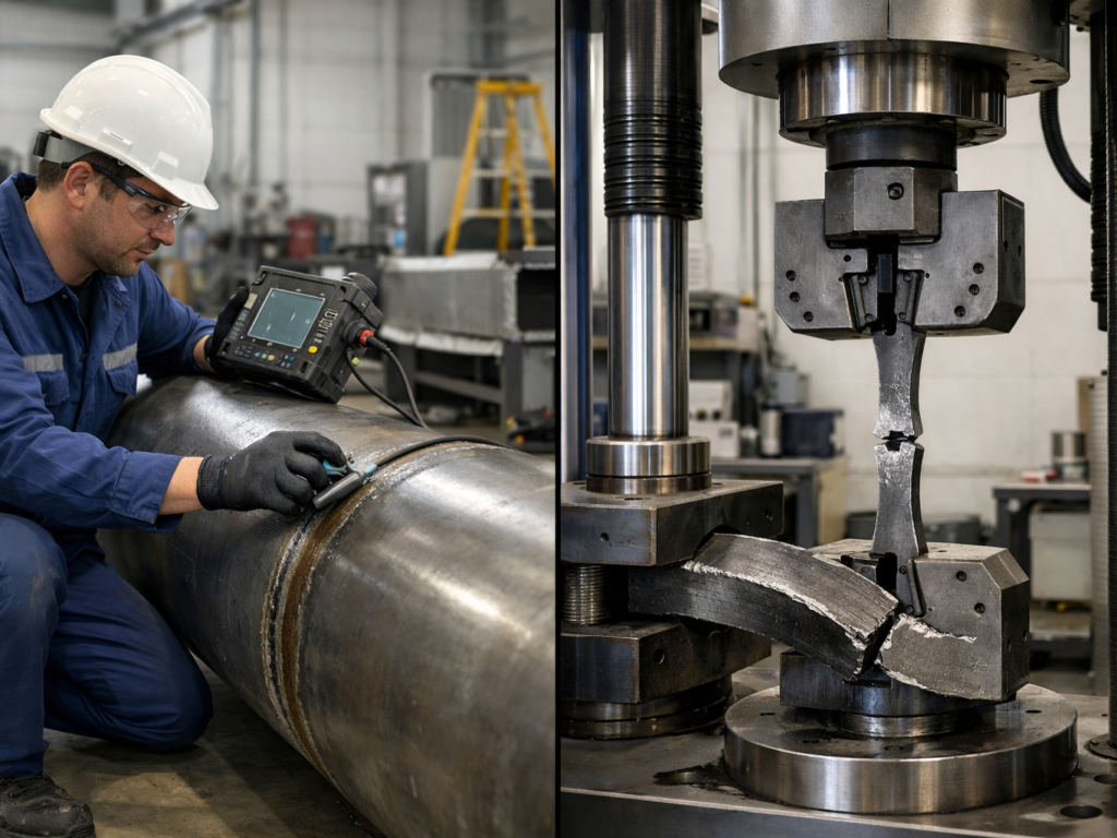 Non-Destructive Testing vs Destructive Testing