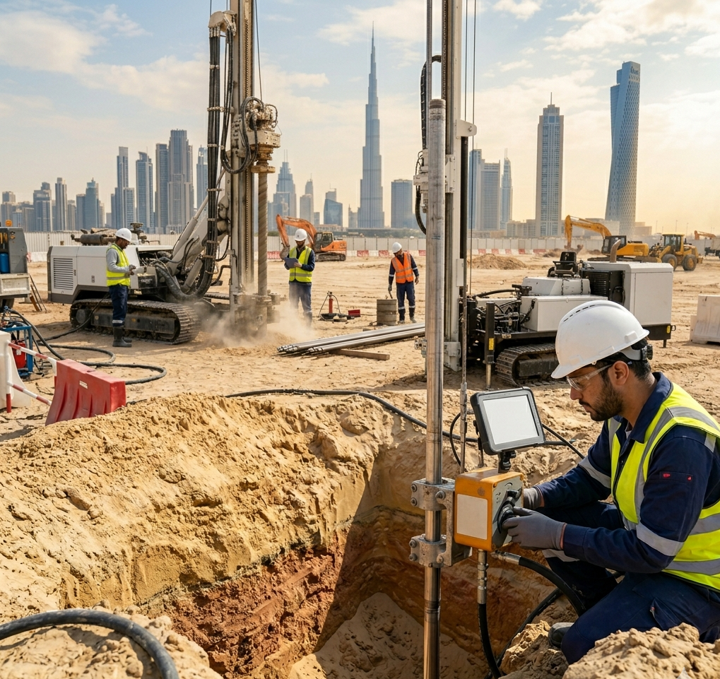 Understanding Ground Conditions with In-Situ Testing in UAE