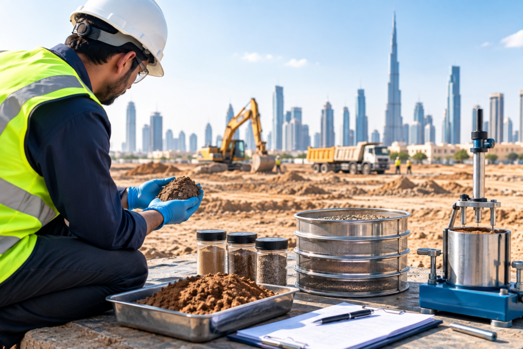 Why Soil Testing Is Important for UAE Construction